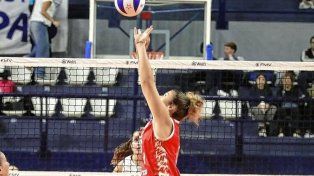 La santafesina Emma Williner, integrante de San Isidro, que perdió en semifinales ante Gimnasia de La Plata.
