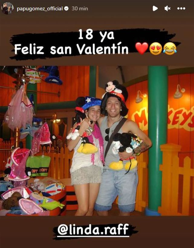 Los amorosos mensajes de los campeones del mundo a sus parejas por San Valentín