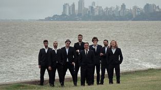 Una banda de gala. La Rosario Smowing presenta en Europa su 6º disco “Ahora cuando pase todo esto”.&nbsp;