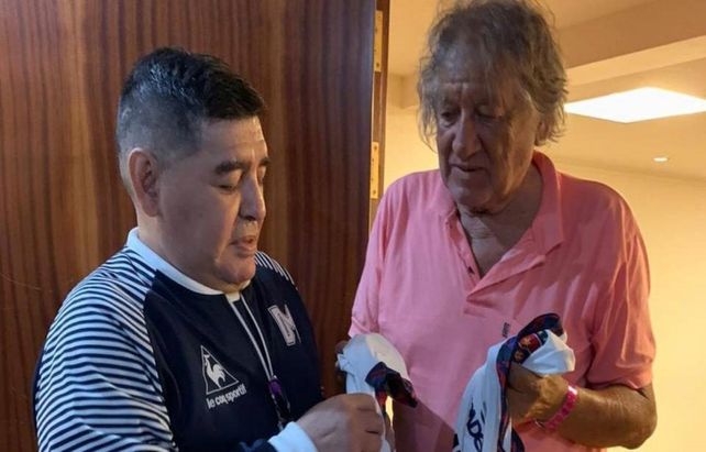 Trinche. Maradona y Carlovich
