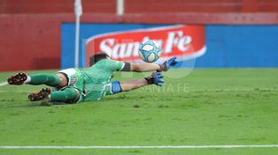 Unión tuvo en Moyano al Mejor Arquero de la 2ª fecha