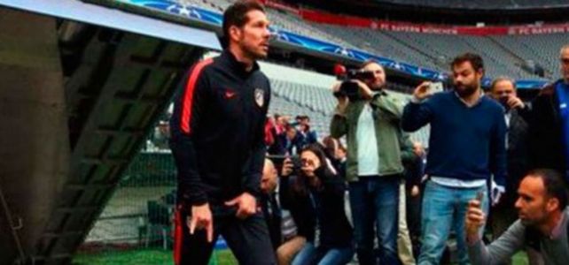 ¿Qué pasó Cholo? El gesto del DT que llamó la atención de todos