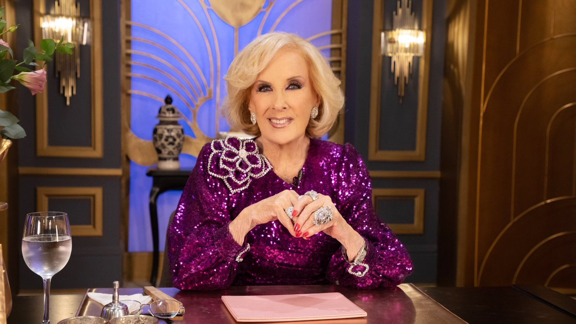 Mirtha Legrand fue internada por una fuerte gripe. El finde fue reemplazada por su nieta en su más reciente programa.