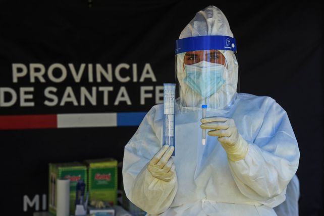 Coronavirus: Santa Fe notificó 1.757 casos nuevos, 604 de los cuales son de Rosario