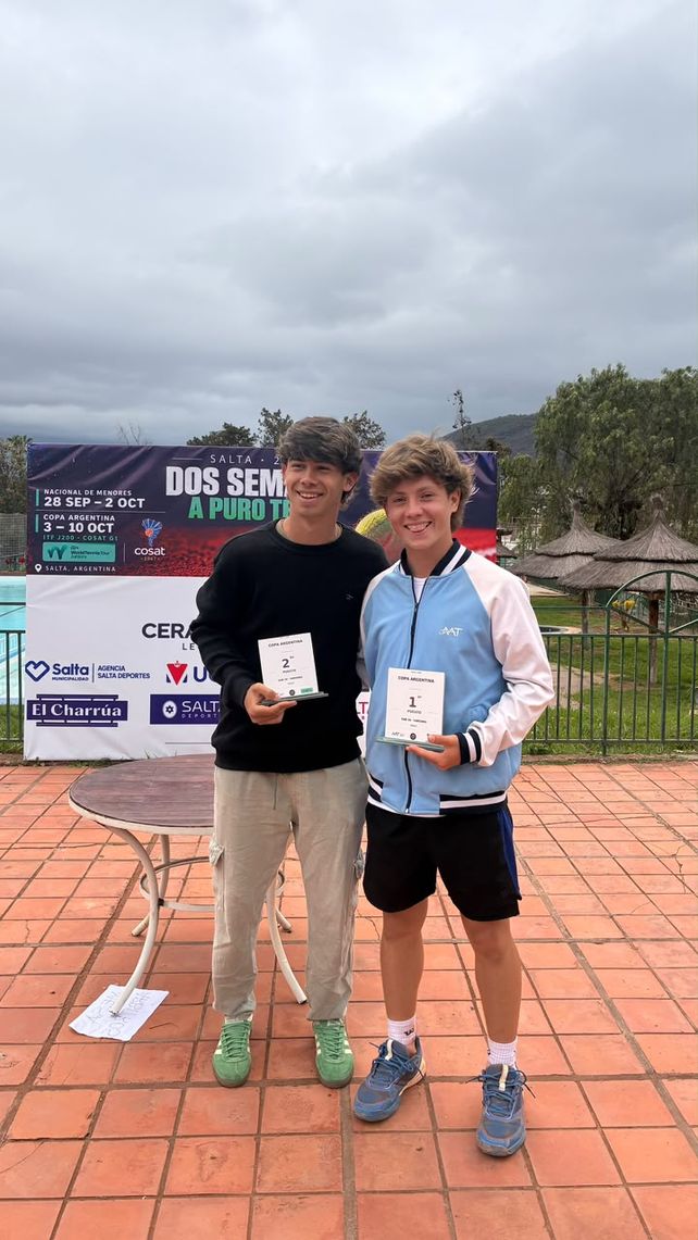 Tomás Ré y Manuel Paniagua fueron grandes protagonistas en el norte argentino.