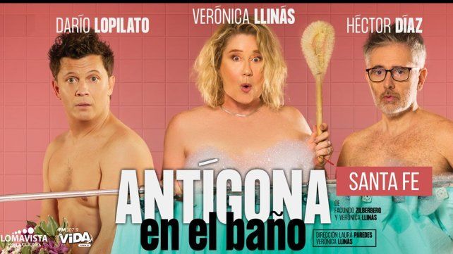 “Antígona en el baño”: la desopilante comedia llega a Santa Fe&nbsp;