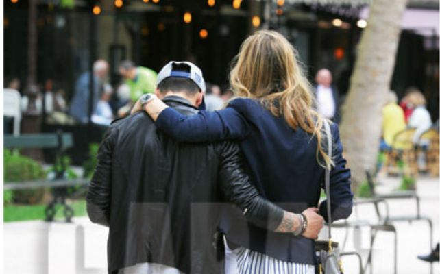 Pocho Lavezzi y Yanina Screpante, enamorados como el primer día
