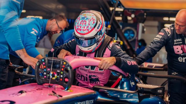 Franco Colapinto se sube al Alpine para la carrera sprint del GP de China