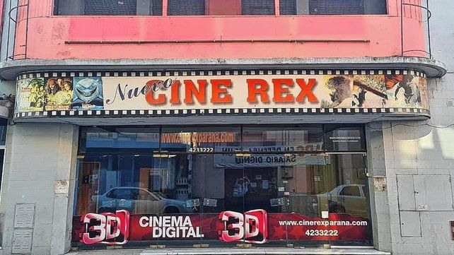 La Secretaría de Cultura reabrirá el cine Rex de Paraná
