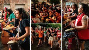 Como cada año, en vísperas del 12 de octubre, en el Día de la Diversidad Cultural, la ceremonia del fuego abrió el 24° Contrafestejo, en Paraná