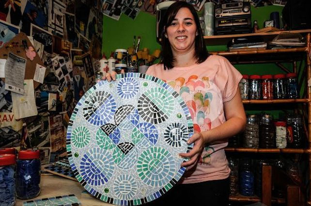 Un emprendimiento que se arma con pedacitos de colores y de felicidad