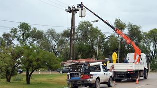 La EPE anunció cuatro cortes de luz en Rosario después del temporal