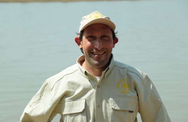 Brian Ferrero es el flamante intendente del Parque Nacional Islas de Santa Fe
