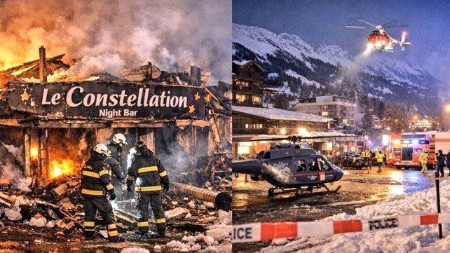 En Suiza la explosión en el bar Le Constellation