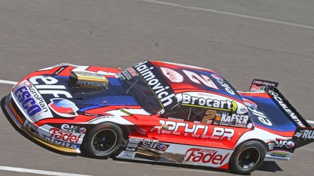 Mariano Werner fue el más veloz con el Ford en el óvalo del Rafaela. El líder del TC quiere su tercera corona.