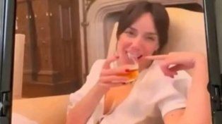 Salió a luz otro video de Tamara Pettinato con Alberto Fernández: Soy el amor de tu vida