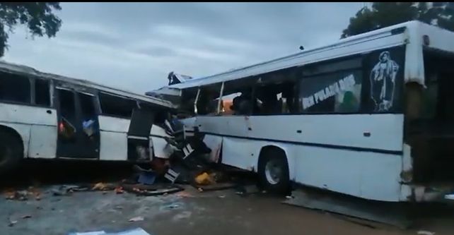 Choque entre dos colectivos en Senegal: 38 muertos y 87 heridos