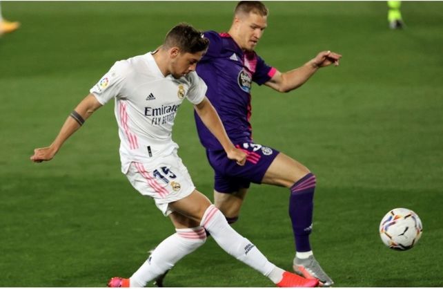Real Madrid venció con lo justo a Valladolid y es puntero