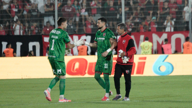 Williams Barlasina saluda a Gabriel Arias