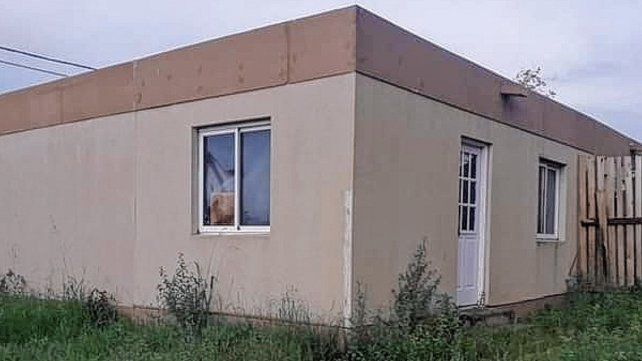La mujer publicó en las redes sociales la imagen de su vivienda que fue entregada en 2017.