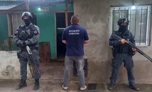 La División Judiciales de la Unidad Regional II encabezó los allanamientos.&nbsp;