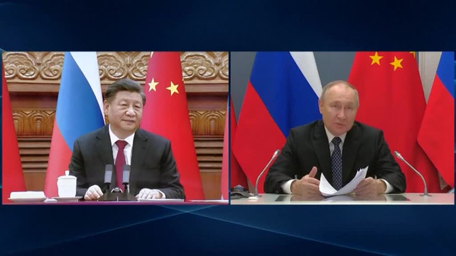 Xi Jinping y Putin dialogaron por videoconferencia. No mencionaron a Ucrania