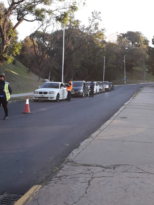 Paraná: gran movimiento vehicular en medio de la cuarentena