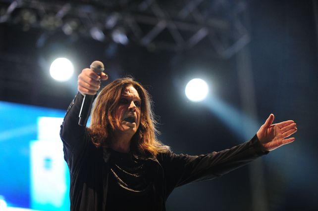 Ozzy Osbourne a sus 66 años se mostró en excelente forma.