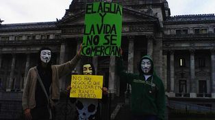 Anonymous hackeó la web del Congreso de la Nación en protesta por la minería a cielo abierto en Argentina