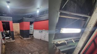 Hinchas de Colón pidieron la mejora de los baños