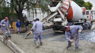 El Plan de Pavimentación sigue avanzando a buen ritmo en Santo Tomé