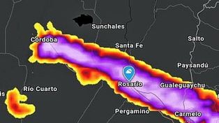 El SMN renovó el alerta naranja en Santa Fe: ¿puede sufrir la ciudad el fenómeno de la supercelda?