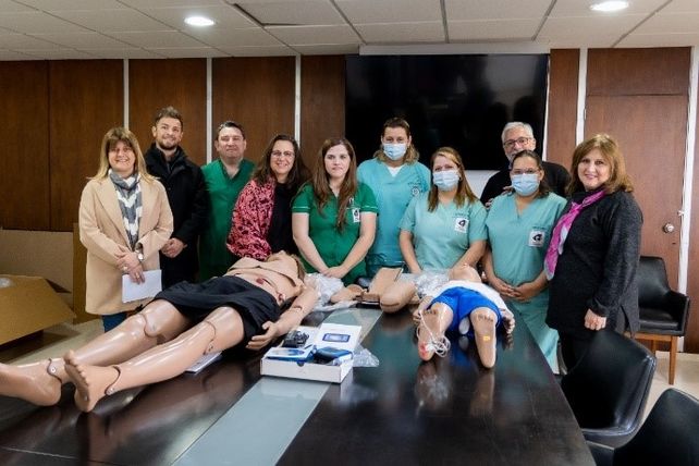Tecnicatura en enfermería. Una de las carreras que se puede seguir gracias a este programa provincial.