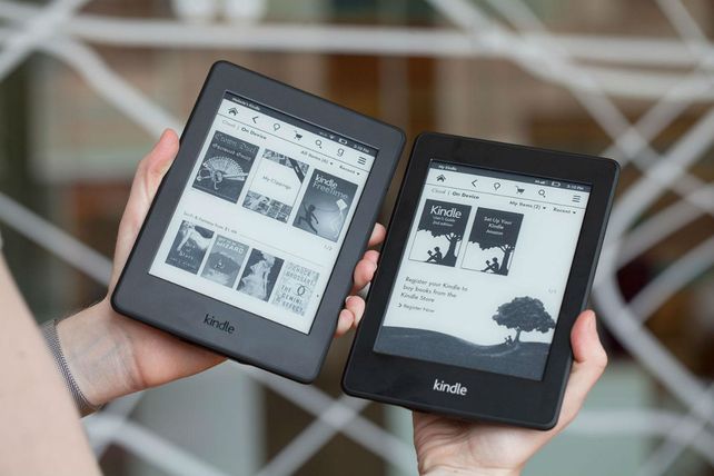 Tentador. Dos modelos de Kindle