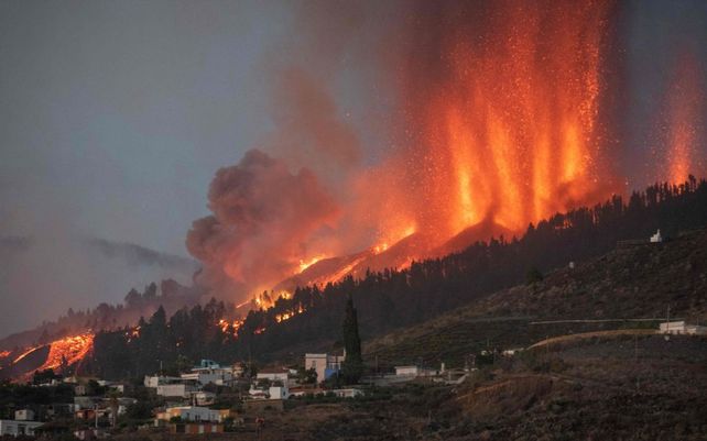 La erupción del volcán de La Palma en imágenes