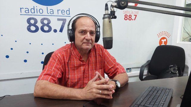 Eduardo Kloster en radio La Red Paraná.