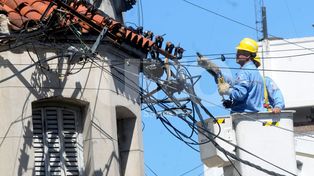 Por la ola de calor hubo cortes de energía en la ciudad