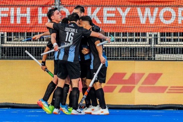 Los jugadores del seleccionado argentino