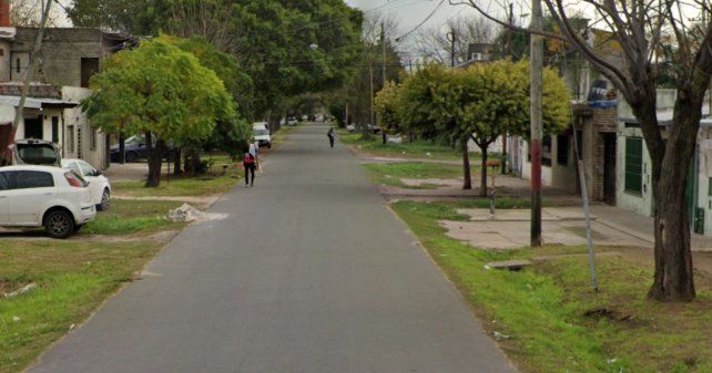 La cuadra donde se produjo el ataque mortal.