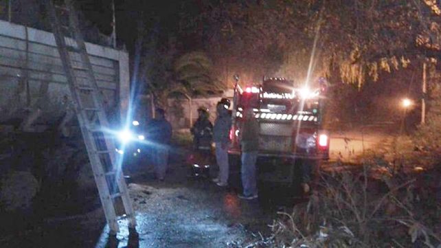 Principio de incendio en un camión cargado de cereales: investigan si fue intencional