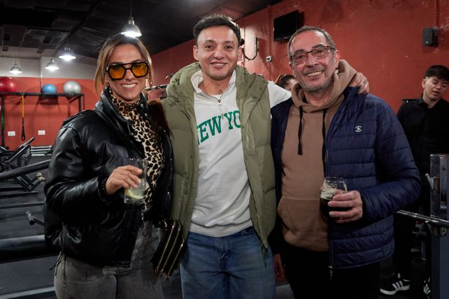 Julia Gentile, Daniel Ospitale y Carlos Franciolli   
