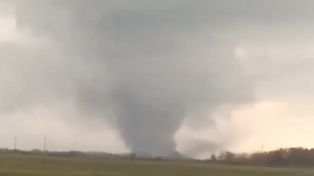 Tormentas en la región: un tornado provocó temor cerca de Rosario