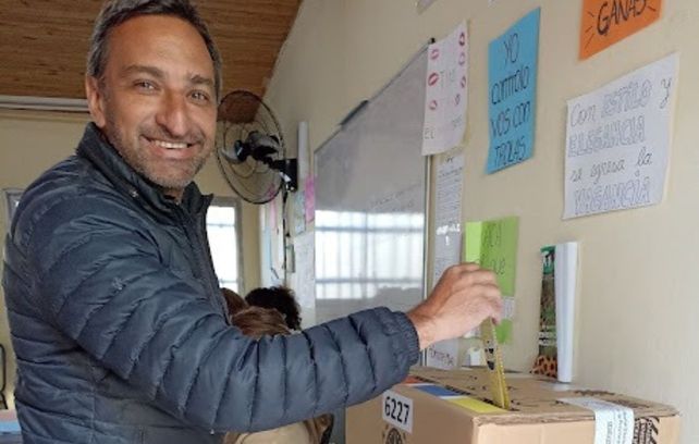 El presidente comunal de Ybarlucea