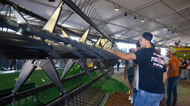 Además de las 21 máquinas en exposición
