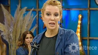 Miriam Lanzoni se cruzó con Benito Fernández y estalló en llanto.&nbsp;
