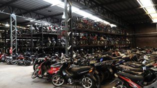 El próximo lunes compactarán 669 motos sin reclamar que están almacenadas en el Corralón Municipal