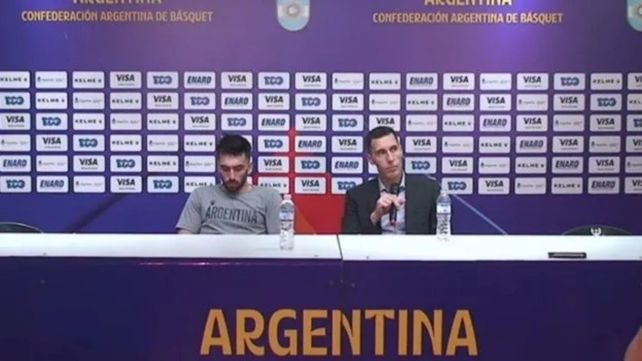 El DT del seleccionado argentino de básquetbol