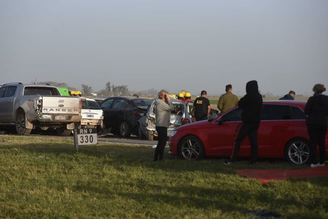 Identificaron a la rosarina que murió en el choque en cadena de la autopista a Córdoba