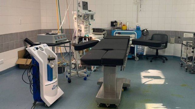 Incorporan una nueva mesa de cirugía en el hospital Masvernat de Concordia