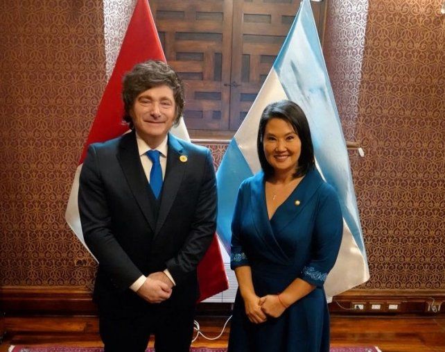 &nbsp;El presidente Javier Milei mantuvo una reunión bilateral con la mandataria electa de Perú